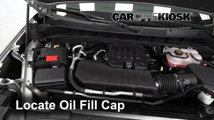 2022 Chevrolet Silverado 1500 LT 2.7L 4 Cyl. Turbo Crew Cab Pickup Oil